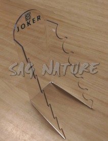 1203212 - ESPOSITORE PER COLTELLI IN PEXIGLAS A 6 RIPIANI - JKR268