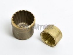 1301089 - CONTRO-BOBINE IN OTTONE, MISURE PICCOLA E GRANDE