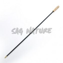 1301097 - BACCHETTONE PER FUCILE IN ACCIAIO PLASTIFICATO, A 1 PEZZO, DIAM 7 MM, IMPUGNATURA PLASTICA