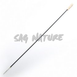 1301104 - BACCHETTONE PER CARABINA E FLOBERT IN ACCIAIO PLASTIF, A 1 PEZZO, DIAM 5 MM, IMPUGNATURA IN PLASTICA