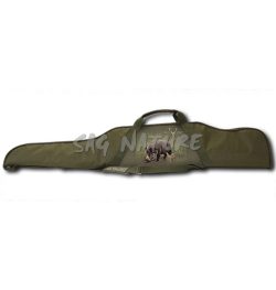 1704002 - FODERO PER CARABINA CON OTTICA IN POLYESTERE CON CINGHIA REGOLABILE M277-1507 - 128x7x30 CM - CINGHIALE