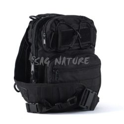 1708024 - ZAINO TACTICAL MONOSPALLA MULTITASCHE E SCOMPARTI PER MUNIZIONI ED ACCESSORI CM 35X25X14