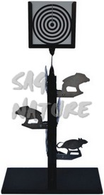 1709013 - BERSAGLIO REATTIVO CON CENTRINI IN METALLO PER ARIA COMPRESSA - ART. PT TARGET