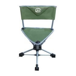 1709046 - SEDIA GIREVOLE E PIEGHEVOLE PORTATILE CON SCHIENALE  - PORTATA 120 KG - ALTEZZA CM 70 - ART. SEDIA SPEEDY