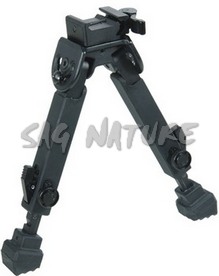 1709077 - BIPIEDE REGOLABILE SGANCIO RAPIDO SU SLITTA PICATINNY E ADATTATTORE SWIVEL - ART. TL-BP20Q