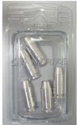 1716014 - SALVAPERCUSSORI BLISTER 5 PZ NEI CALIBRI 38/357 - 9X21 - 44RM - 45ACP -  9 PARA -  ART. 40/5B