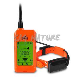 1721011 - SATELLITARE PER CANI - DOG GPS X20+ CON PALMARE COLORE ARANCIONE - SET PER 1 CANE - DOGTRACE 6102