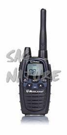 1901013 - RICETRASMITTENTE G7 PRO NERO SINGOLO - MIDLAND