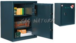 2301023 - CASSAFORTE/ARMADIO BLINDATO MOD. HT70 PER PISTOLA E MUNIZIONI - CM 60X48X35 - COL. ANTRACITE - KG 50 - CON TESORETTO E RIPIANI REMOVIBILI - GRIFFON