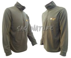 2901066 - MAGLIA MICROPILE SUPREME - COLORE VERDE - TG XXS ALLA 5XL - LA NUOVA REGINA - SAG NATURE