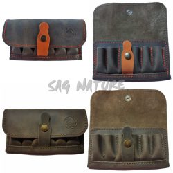 2902007 - GIBERNA ETERNAL CON PATTA DI COPERTURA TUTTA IN PELLE PRIMA SCELTA - 6 CELLE - TUTTI I CALIBRI - MADE IN ITALY - LA NUOVA REGINA