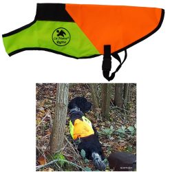 2902015 - MANTELLINA STRONG IN CORDURA 1000 D ALTA VISIBILITA' PER CANI CON RINFORZO IN KEVLAR - PESO 100 GRAMMI - LA NUOVA REGINA