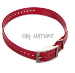 3201048 - CINGHIA RICAMBIO PER COLLARI GARMIN - COLORE ROSSO - 010-11892-02
