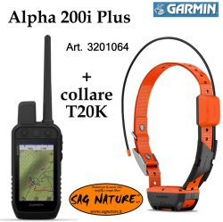3201064 - PALMARE Alpha 200 PLUS + COLLARE T20K, COLLARE TRACCIAMENTO - 010-02447-05 - GARMIN