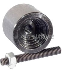 3301030 - CONTROBOBINA UNIVERSALE IN ACCIAIO A SEZIONE CON ANELLI COMPLETA DI VITI E DADO DA CAL. 12 AL CAL 410  - GAEP