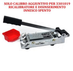 3301033 - CALIBRO AGGIUNTIVO PER CALIBRATORE DUAL DA BANCO 3301019 - 2 PEZZI - RICALIBRATORE E DISINSERIMENTO INNESCO SPENTO - GAEP
