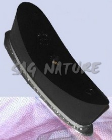 3501009 - CALCIOLO IN GOMMA TIPO SPECIAL 55 ARCUATO CON PIASTRE REGOLABILI - MM50x140x26 - INTERASSE 85 MM - CERVELLATI - 202286