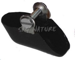 3501047 - SALVADITO CON VITE - DI COLORE NERO - MM30x13 - CERVELLATI - 202562