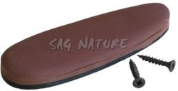 3601021 - CALCIOLO GOMMA SOFT ALT.mm15 INT.SE mm82/96 NERO PIENO - SCATOLA CARTONE + VITI - RECCO CALCIOLI 500/15A