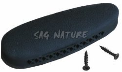 3601040 - CALCIOLO GOMMA ELASTICO ALT.mm25 INT.SE mm82 NERO FINTA PELLE VENTILATO - SCATOLA CARTONE + VITI - RECCO CALCIOLI 525