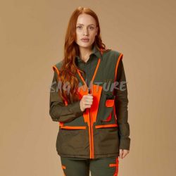 3703007 - GILET CIVETTA ALTA VISIBILITA' - UNISEX - ART. VESTX1 K25 - COLORE 50HV - TG XS ALLA 4XL - DIOTTO