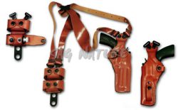 3808011 - FONDINA MASC HOLSTER IN CUOIO PER REVOLVER ART. KA-RVL