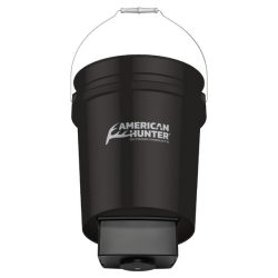 4201046 - DISTRIBUTORE AUTOMATICO DI FORAGGIO CON FOTOCELLULA - 30581 + CONTENITORE 18 KG - E-40P - AMERICAN HUNTER