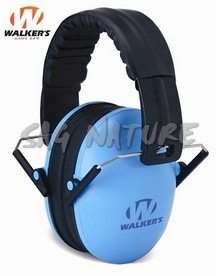 4201056 - CUFFIA PASSIVA PER BAMBINI DA 6 MESI A 8 ANNI - COLORE BLU - GWP-FKDM-BL - WALKER'S