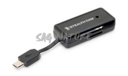 4201074 - LETTORE DI SCHEDE DI MEMORIA USB - SD - MICRO SD PER DISPOSITIVI ANDROID - STEALTH CAM - STC-SDCRAND - WALKERS