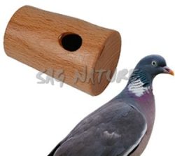 4202001 - RICHIAMO COLOMBACCIO E TORTORA IN LEGNO - IN BLISTER PLASTICA