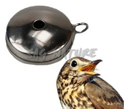 4202004 - RICHIAMO PROFESSIONALE ACCIAIO PER TORDO DIAM. 2,5 CM - IN BLISTER PLASTICA