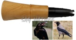 4202017 - RICHIAMO PROFESSIONALE PER CORVO E CORNACCHIA - LUNGHEZZA 11,2 CM - DIAMETRO 3 CM