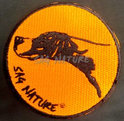 4901014 - PATCH TOPPA TESTA CANE POINTER - DIAMETRO 8,5 CM - SAG NATURE