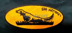 4901018 - PATCH TOPPA SETTER CORPO INTERO IN FERMA1 - LUNGHEZZA 12,5 CM - SAG NATURE