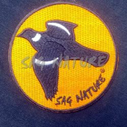 4901022 - PATCH TOPPA COLOMBACCIO IN VOLO - DIAMETRO 8,5 CM - SAG NATURE