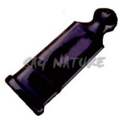 5401003 - FISCHIETTO PIATTO IN CORNO DI BUFALO COMPLETO DI LACCETTO - LUNGHEZZA 5,5 CM - SAG NATURE