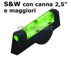5701140 - MIRINO ANTERIORE VERDE PER REVOLVER SMITH & WESSON CON CANNA DA 2,5" O CANNE PIU' LUNGHE - HI-VIZ - SW1002-G