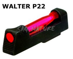5701167 - SET MIRINI INTERCAMBIABILI ROSSO E VERDE PER WALTER P22 - ALTEZZA 0,215" - COMPLETO DI CUSTODIA E CHIAVE - HI-VIZ - WAL2012