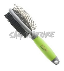 5903004 - SPAZZOLA A DOPPIO LATO - TUTTI I TIPI DI PELLICCIA - 2999-7025 - GROOMING TOOLS - MOSER