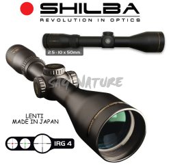 6101002 - OTTICA GOLD MEDAL 2,5-10 X 50MM - RETICOLO IRG 4 - TUBO 30MM A RIEMPIMENTO DI AZOTO - LENTI MADE IN JAPAN - SHILBA - 152349