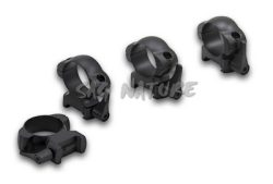 6102004 - ATTACCHI A SGANCIO RAPIDO IN ACCIAIO WEAVER/PICATINNY ANELLO 1 POLLICE (25,4 MM) MM PROFILO LOW - SHILBA - 152946