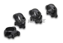 6102005 - ATTACCHI A SGANCIO RAPIDO IN ACCIAIO WEAVER/PICATINNY ANELLO 1 POLLICE (25,4 MM) MM PROFILO MEDIUM - SHILBA - 152947