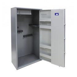 2301049 - CASSAFORTE/ARMADIO BLINDATO MOD. GE750/52EL - 18 FUCILI - CM 152x75x52 - PESO KG 165 ca. - TESORETTO BLINDATO E RIPIANI - GRIFFON