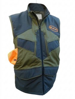 0102008 - GILET CASTORE IN COTONE ELASTICIZZATO E KEVLAR - DALLA TG S ALLA TG 5XL - SAG NATURE