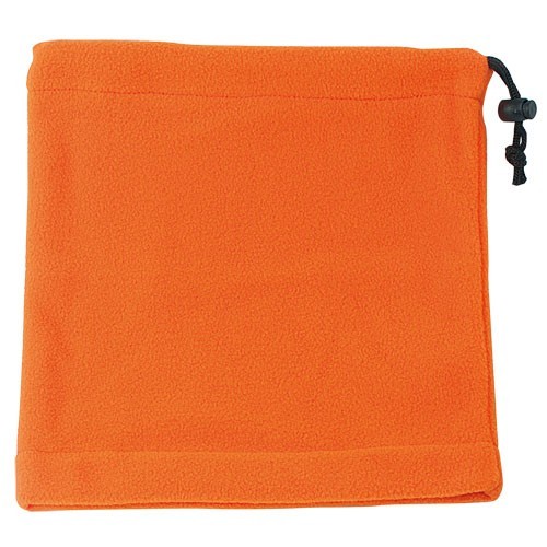 0103013 - FASCIA SCALDACOLLO IN PILE COLORE ARANCIO - TAGLIA UNICA - CF 6 PZ - CAPLOW