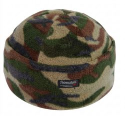 0103017 - CAPPELLO CUFFIA IN PILE E INTERNO THINSULATE - COLORE MIMETICO - 100% POLYESTERE - TAGLIA UNICA - CF 6 PZ - CAPLOW
