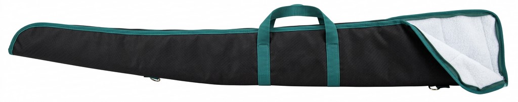 0301037 - FODERO PER FUCILE IN CORDURA VERDE IMBOTTITO 1/2 ZIP CON MANICO - SAG NATURE