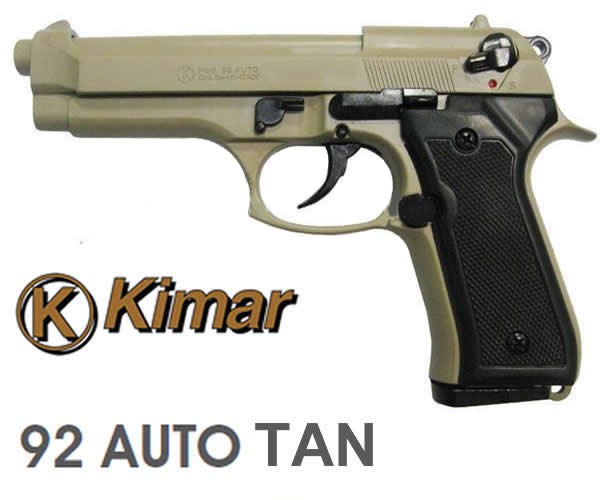 0501062 - PISTOLA A SALVE MODELLO 92 CAL. 8 TAN - KIMAR