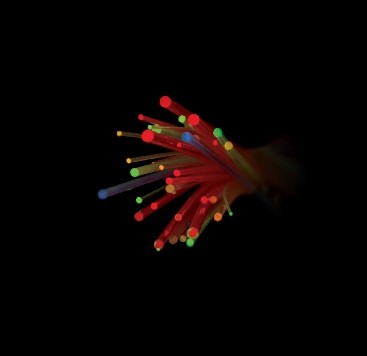 0806010 - KIT FIBRA OTTICA DIAM. 1,5 MM SET 5 COLORI ROSSO RUBINO,ROSSO,VERDE,GIALLO,ARANCIO - TG05C - TRUGLO