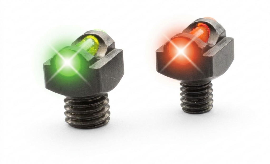 0806039 - MIRINO STARBRITE DELUX IN FIBRA OTTICA COLORE ROSSO PER FUCILE - 2,6 MM - TG954DR - TRUGLO